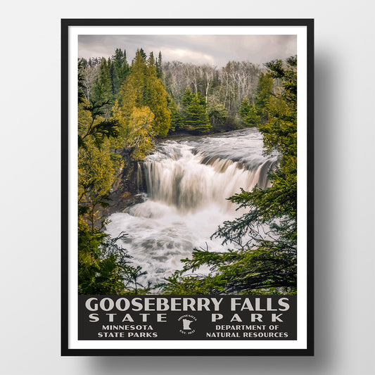 Gooseberry Falls State Park Poster