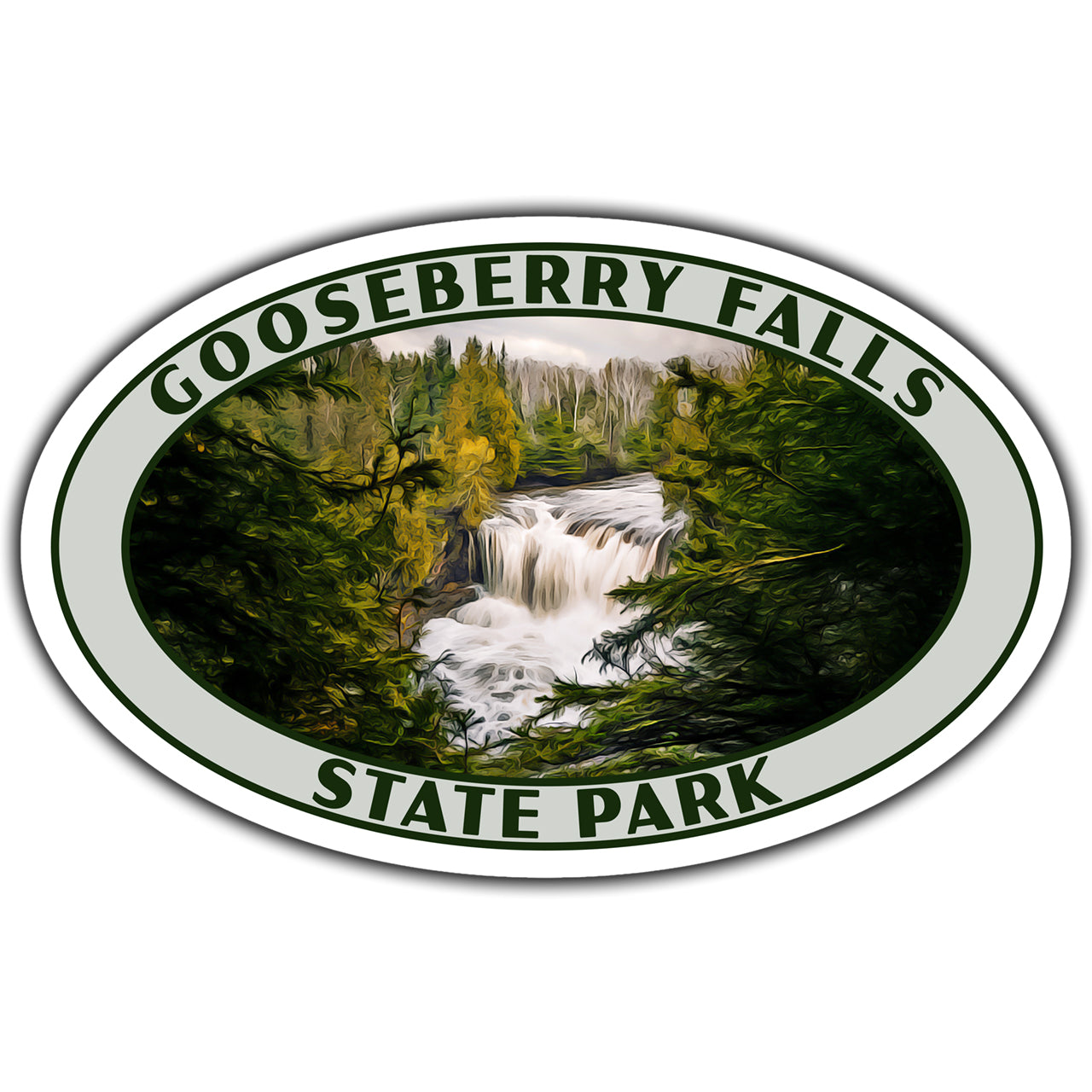 Gooseberry Falls state park sticker