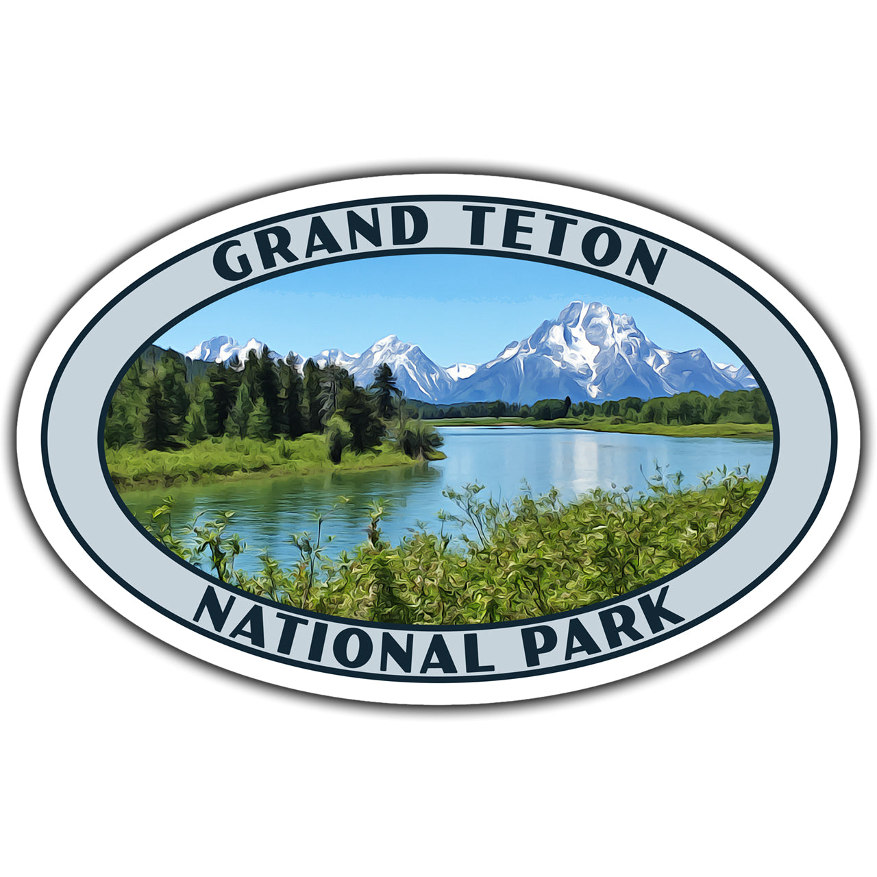 grand teton national park sticker