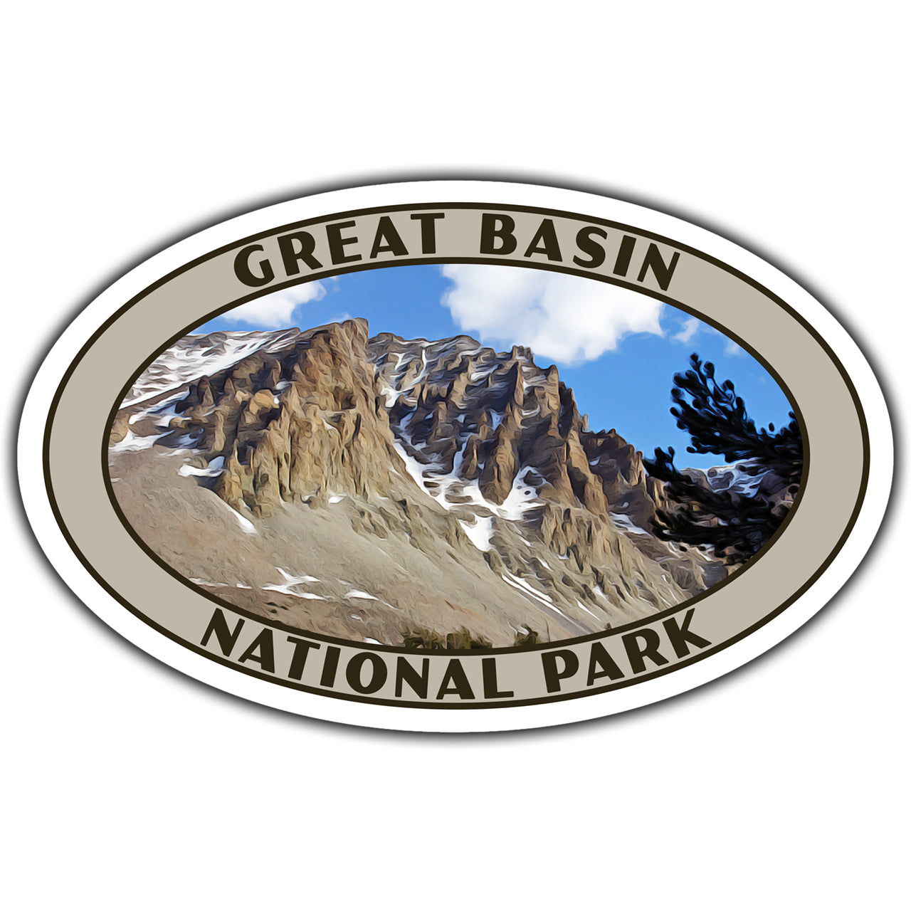 Great Basin National Park sticker