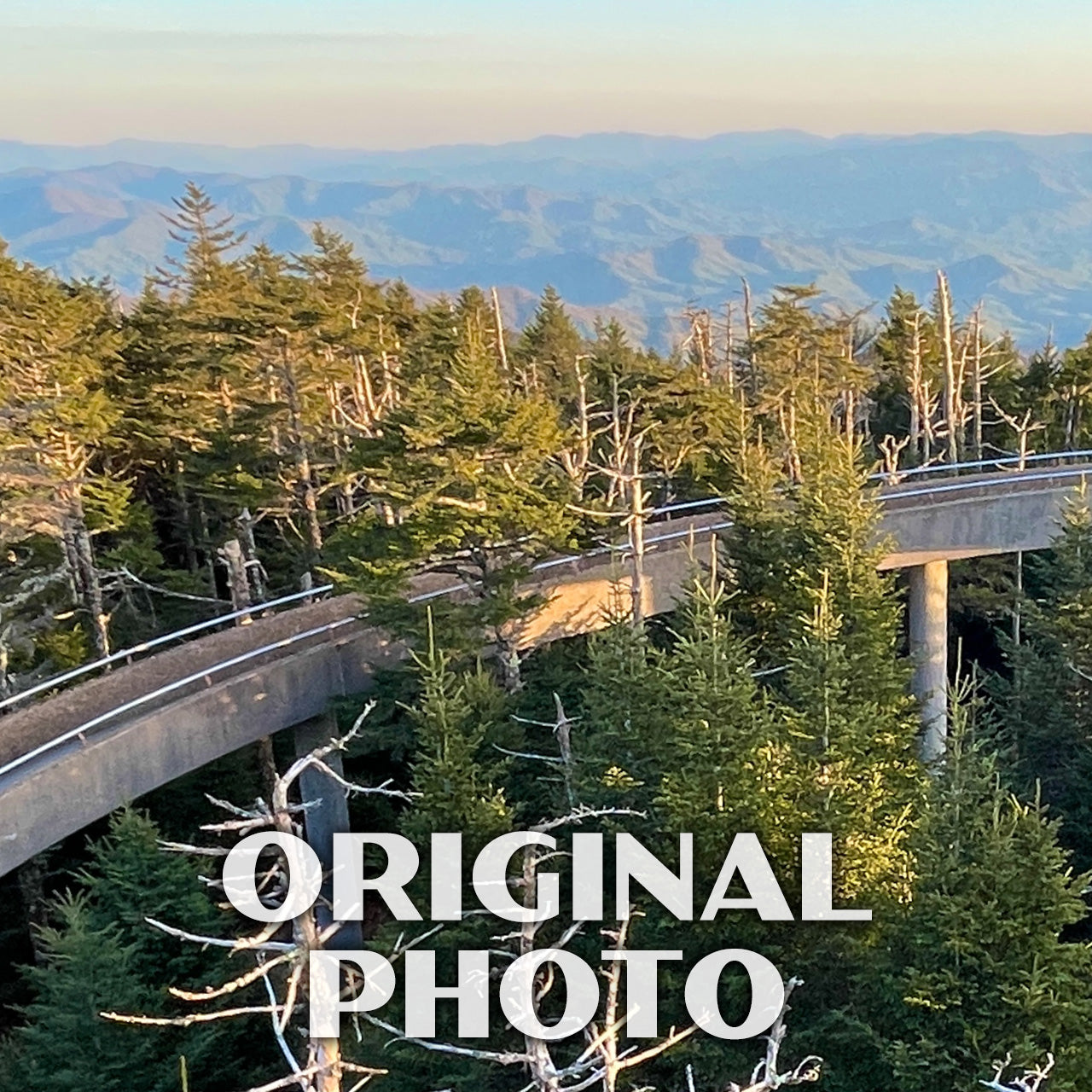 Great Smoky Mountains National Park Poster-WPA (Clingmans Dome)