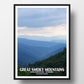 great smoky mountains poster