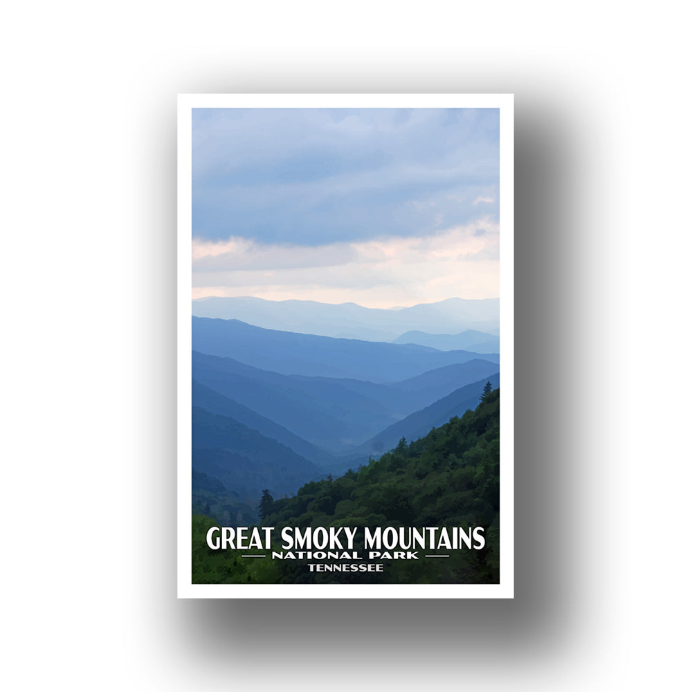 Great Smoky Mountains National Park Poster-WPA SP (Smoky Mountains)