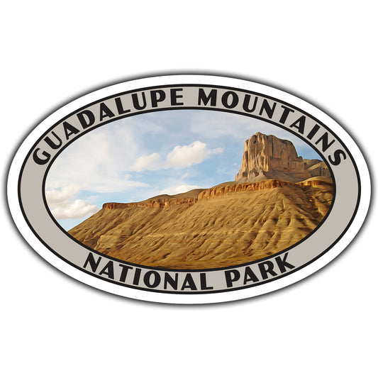 guadalupe mountains national park sticker