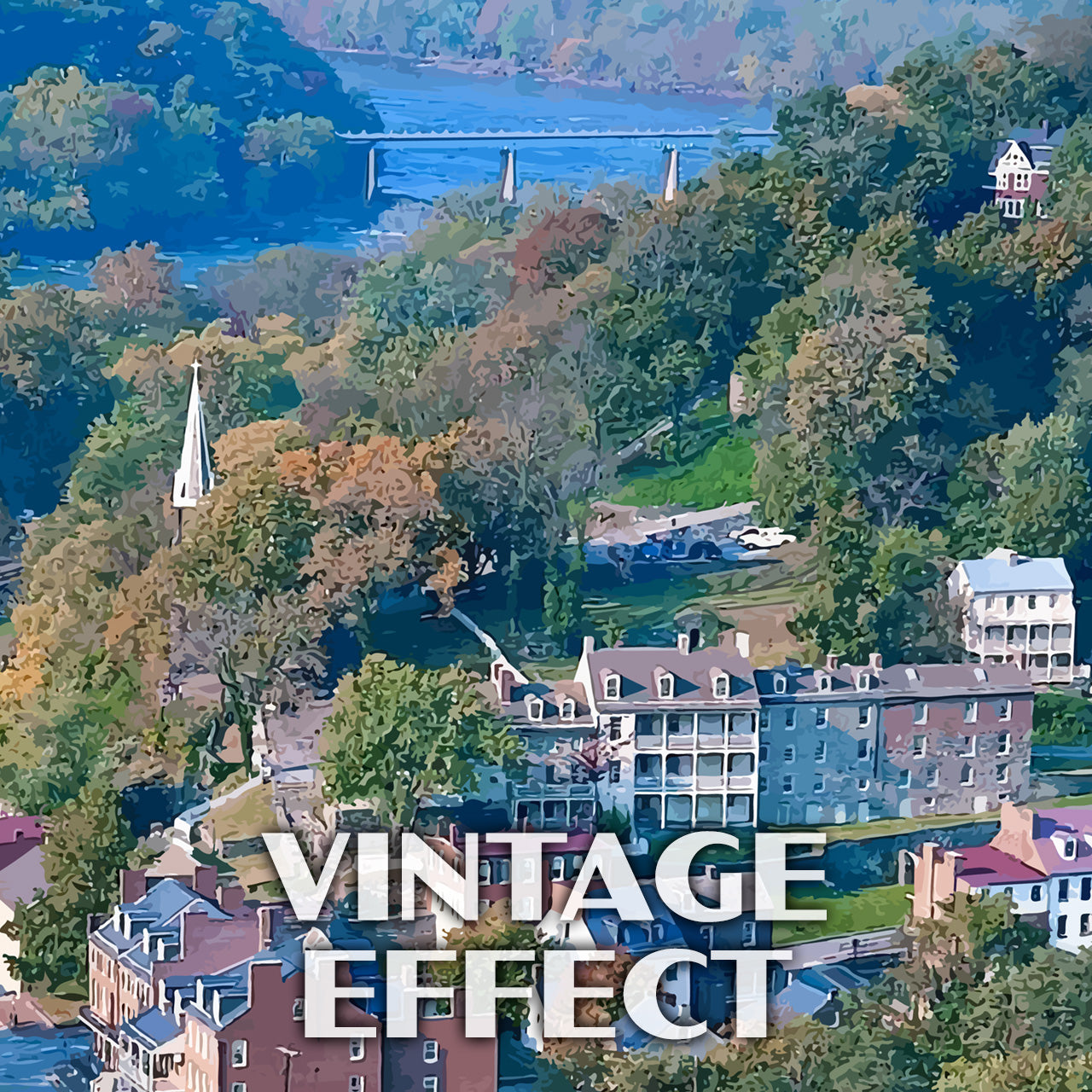 Harpers Ferry National Historical Park Poster - WPA