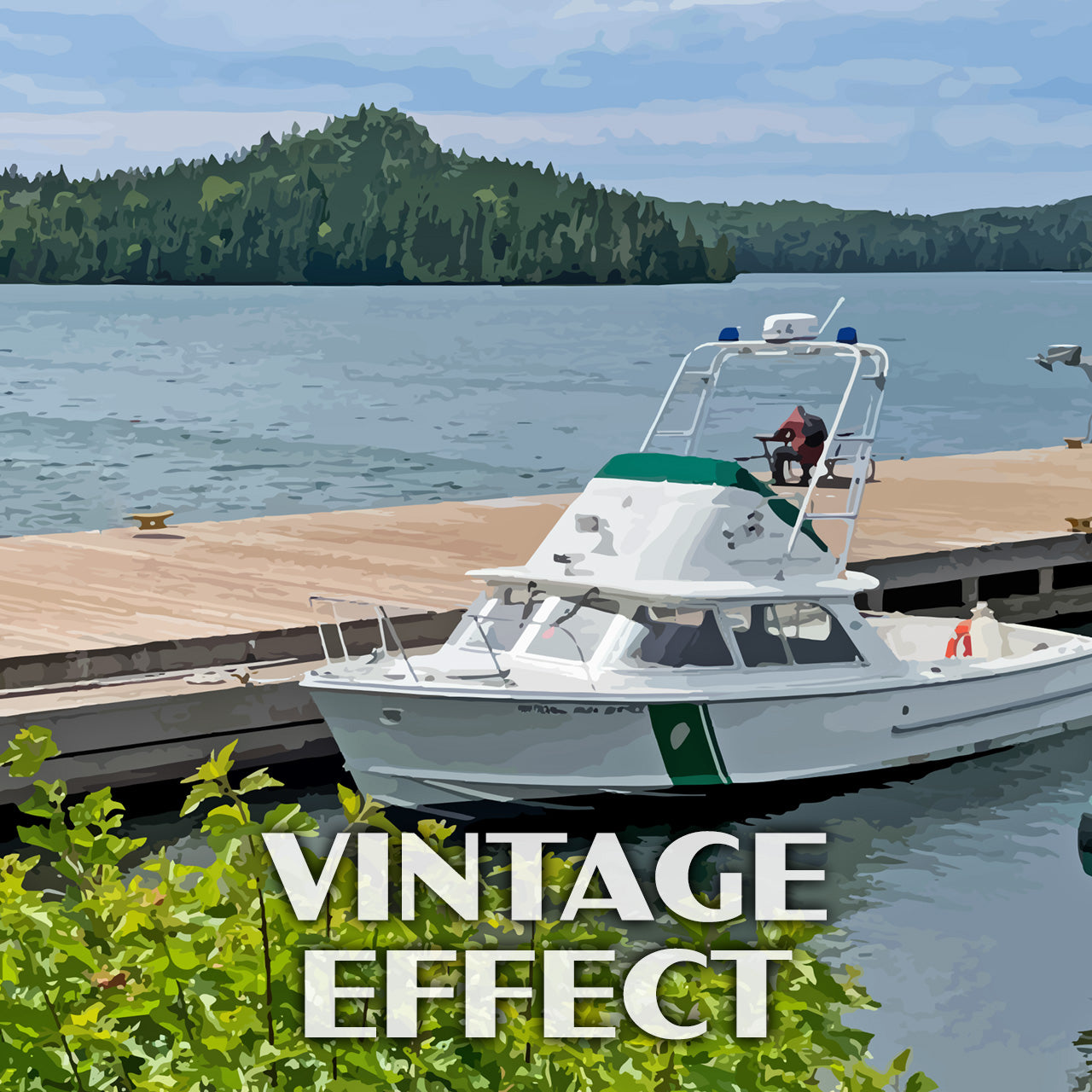 Isle Royale National Park Poster-WPA (Windigo Docks)