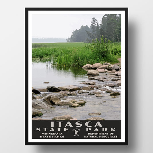 Itasca State Park Poster