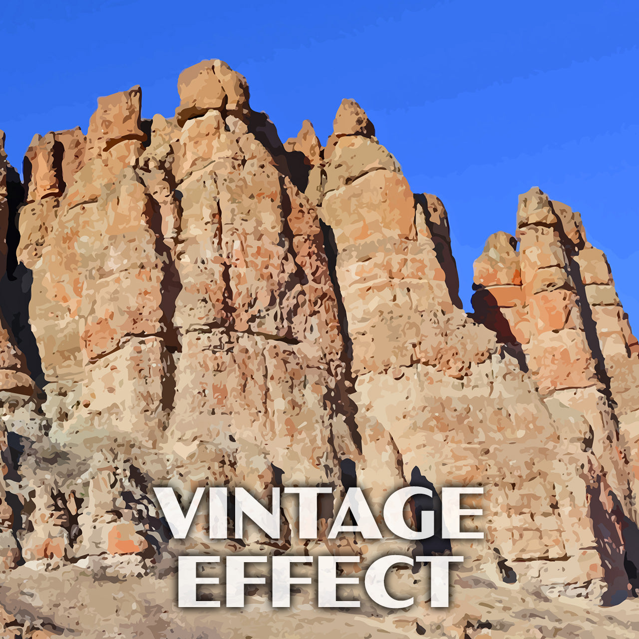 John Day Fossil Beds National Monument Poster-WPA (City of Fossil)