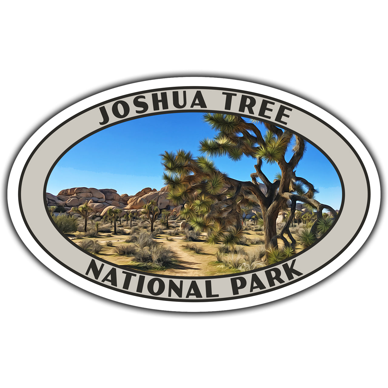 joshua tree national park sticker