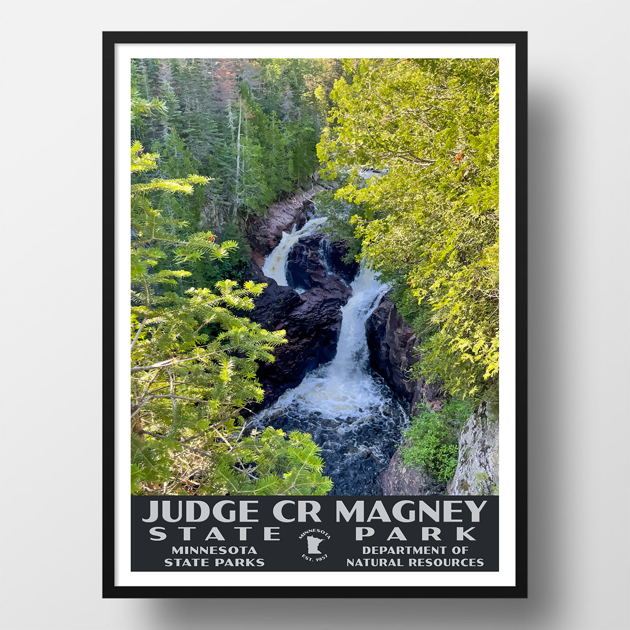 Judge CR Magney State Park Poster