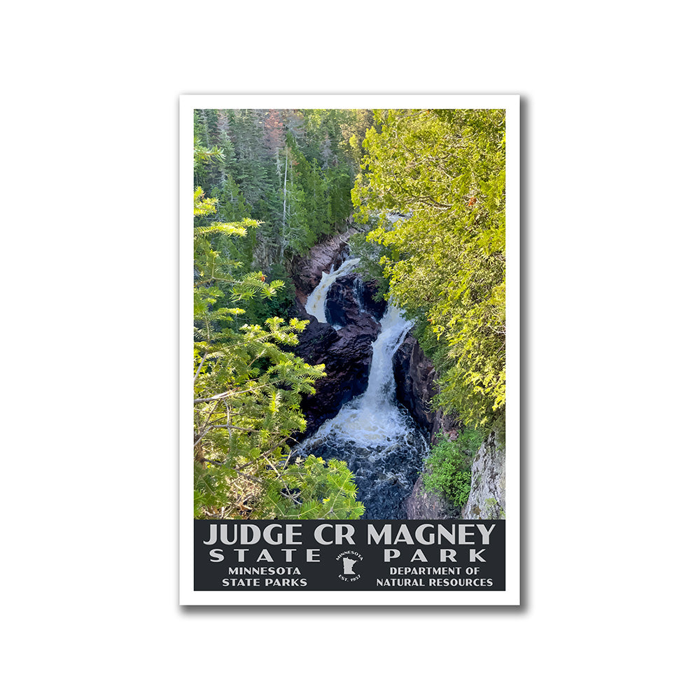 Judge CR Magney State Park Poster-WPA (Devil's Kettle)