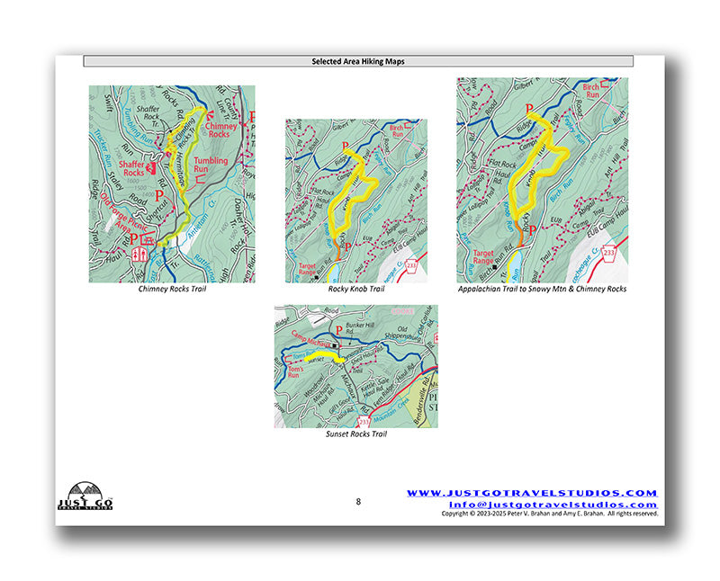 Michaux State Forest Itinerary (Digital Download)