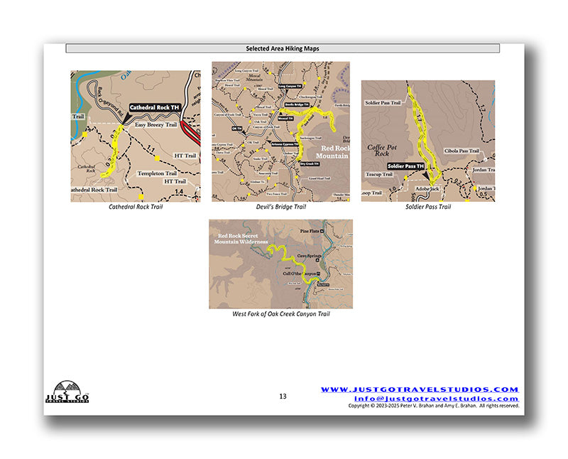 Sedona (Arizona State) Itinerary (Digital Download)