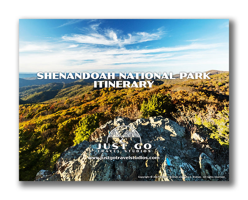 Shenandoah National Park Itinerary (Digital Download) – Just Go Travel ...