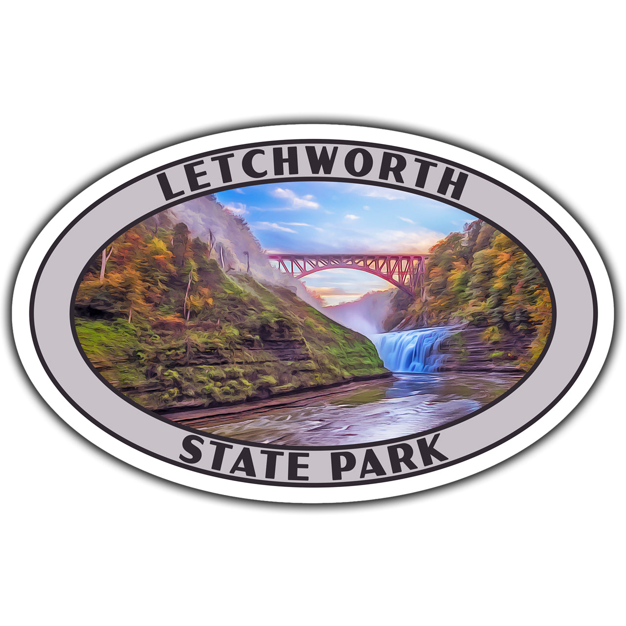 Letchworth state park sticker