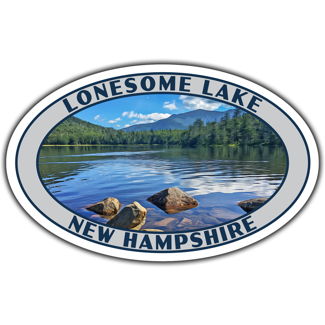 Lonesome Lake sticker