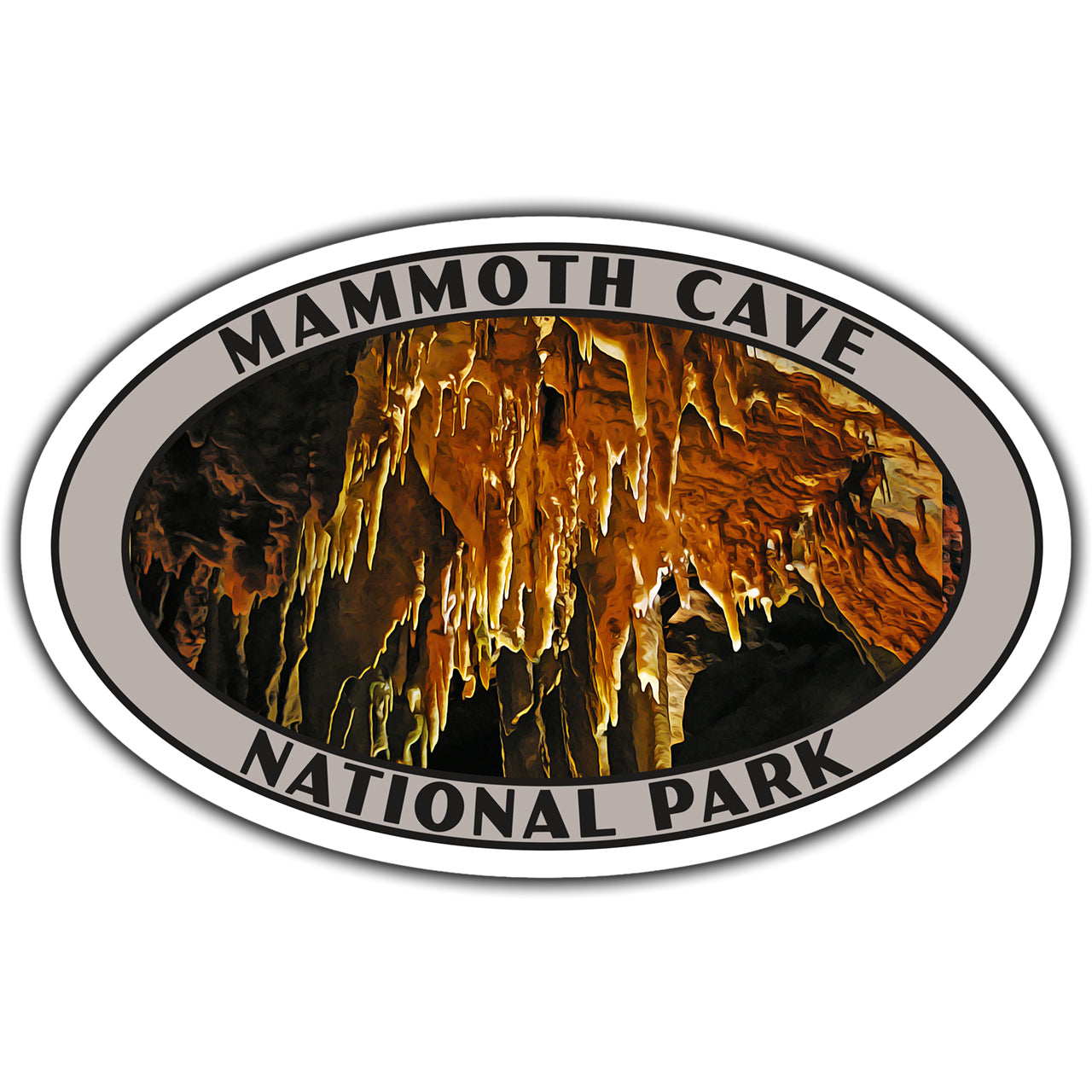 mammoth cave national park sticker