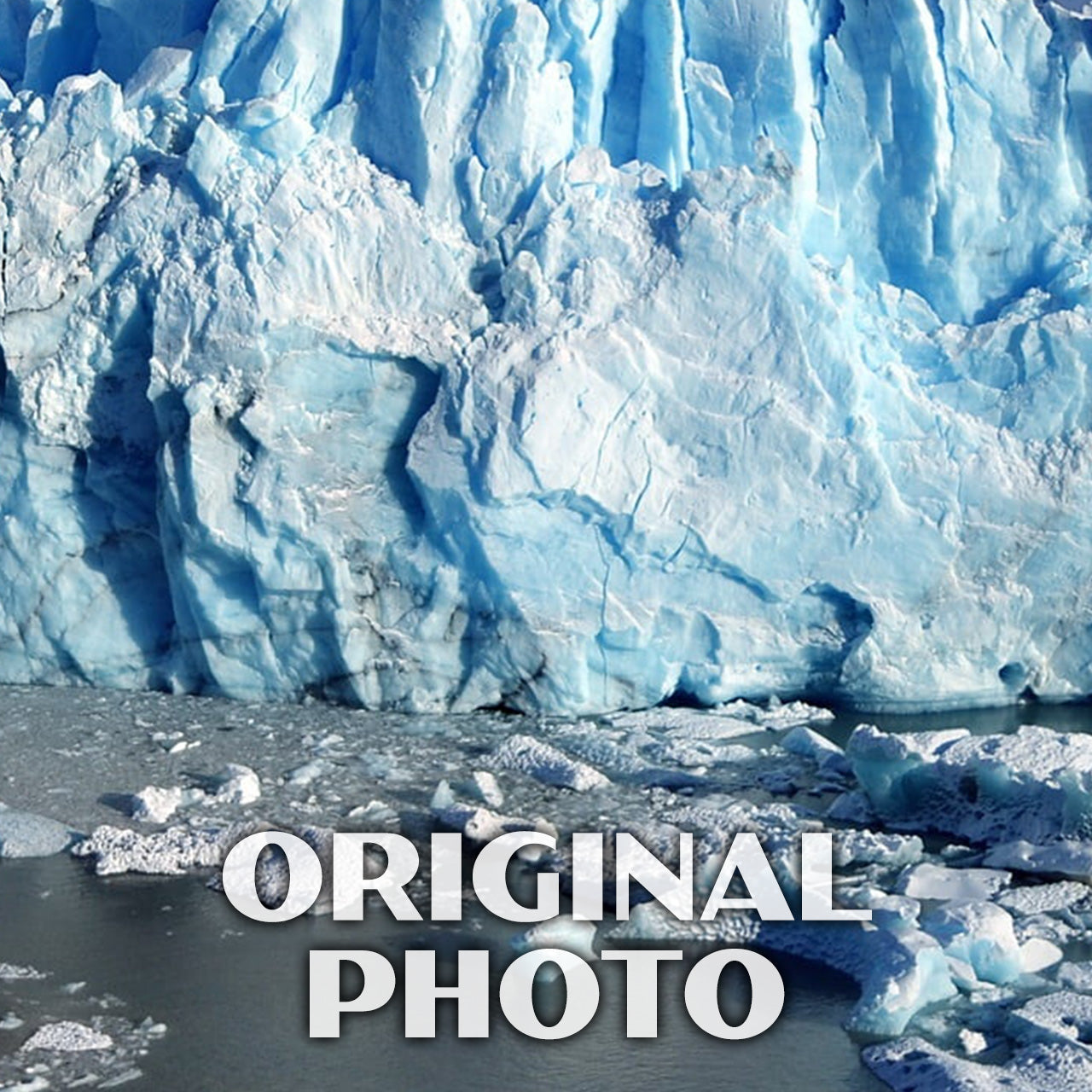 Glacier Bay National Park Poster-WPA (Margerie Glacier)