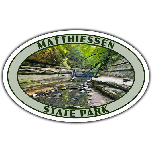 Matthiessen State park sticker