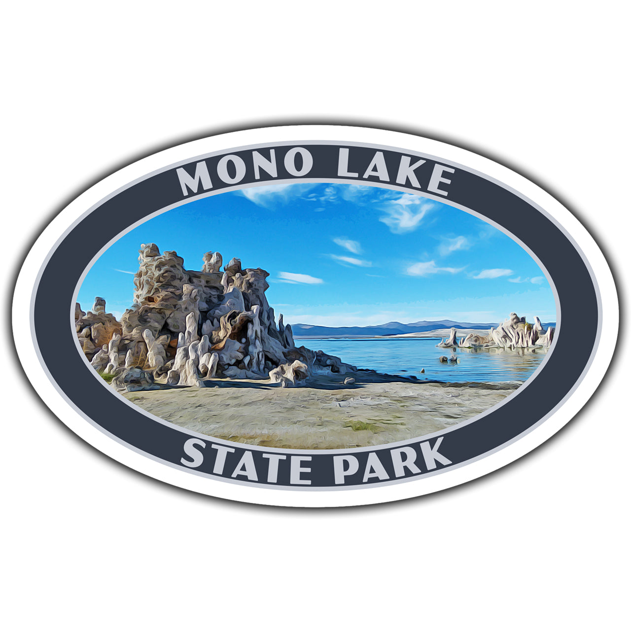 Mono Lake state park sticker