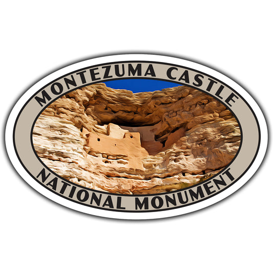 Montezuma Castle national monument sticker