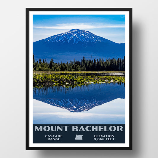 Mount Bachelor Poster