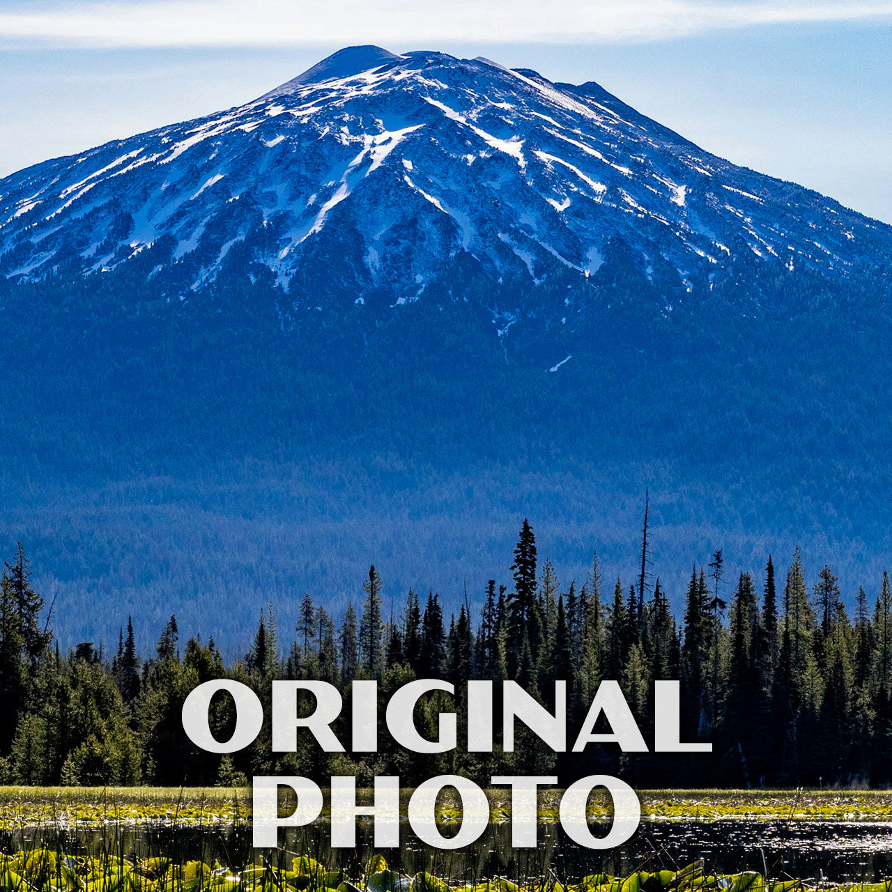 Mount Bachelor Poster-WPA (Summer) (Oregon State)