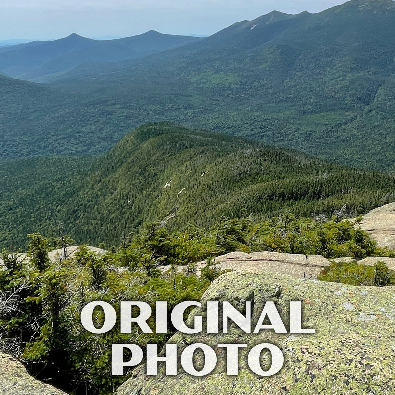 Mount Garfield Poster-WPA (Franconia Ridge Summit) (New Hampshire State)