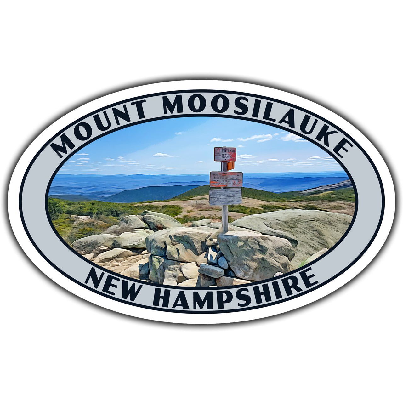 Mount Moosilauke sticker