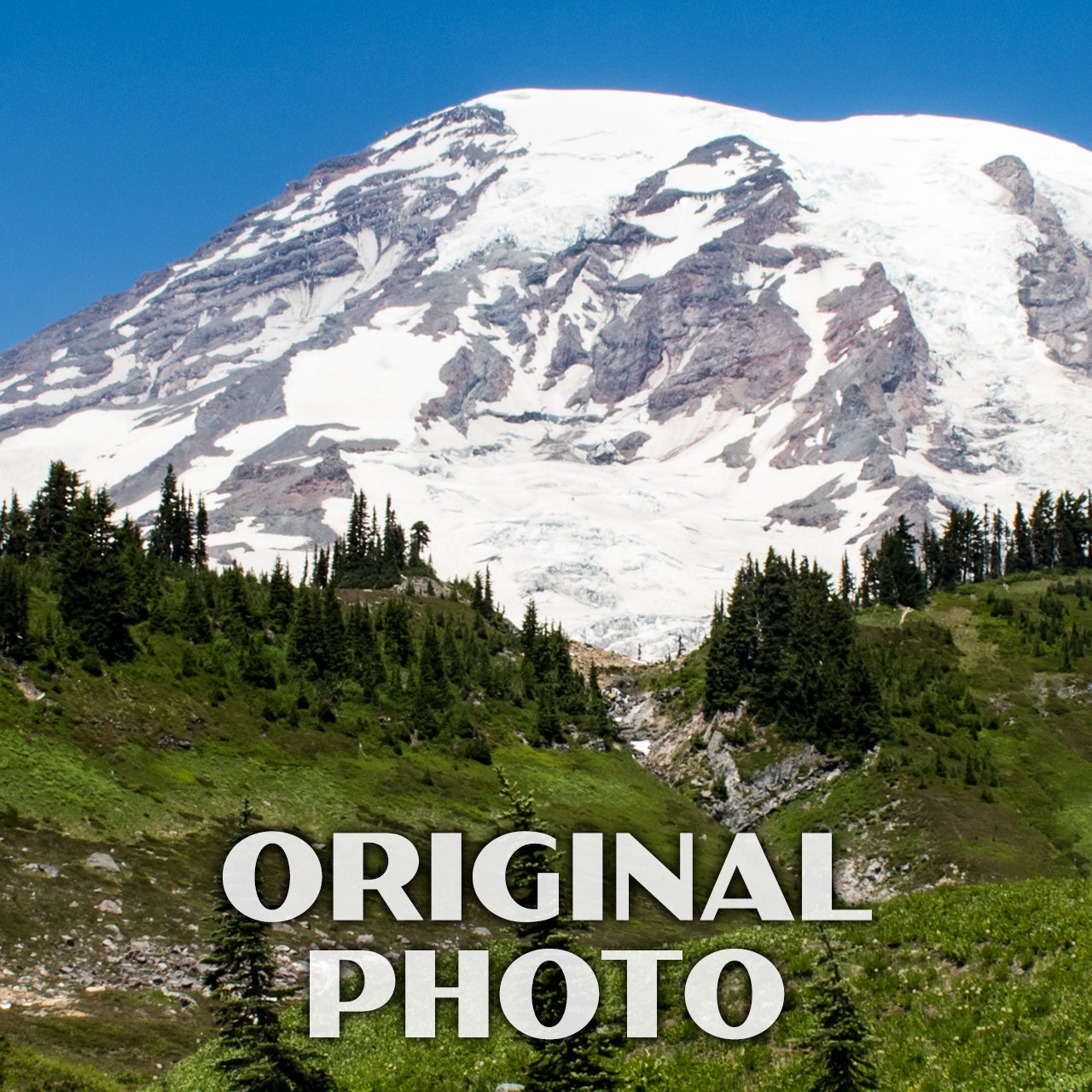 Mount Rainier National Park Poster-WPA (Skyline Trail)