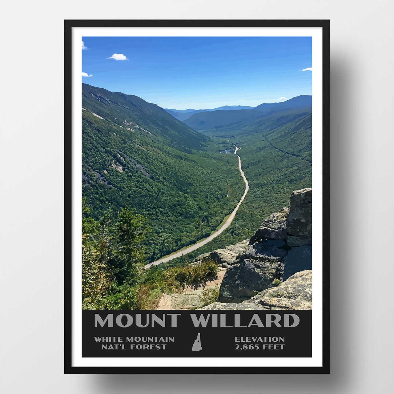 Mount Willard Poster-WPA (Summit) (New Hampshire State) – Just Go ...