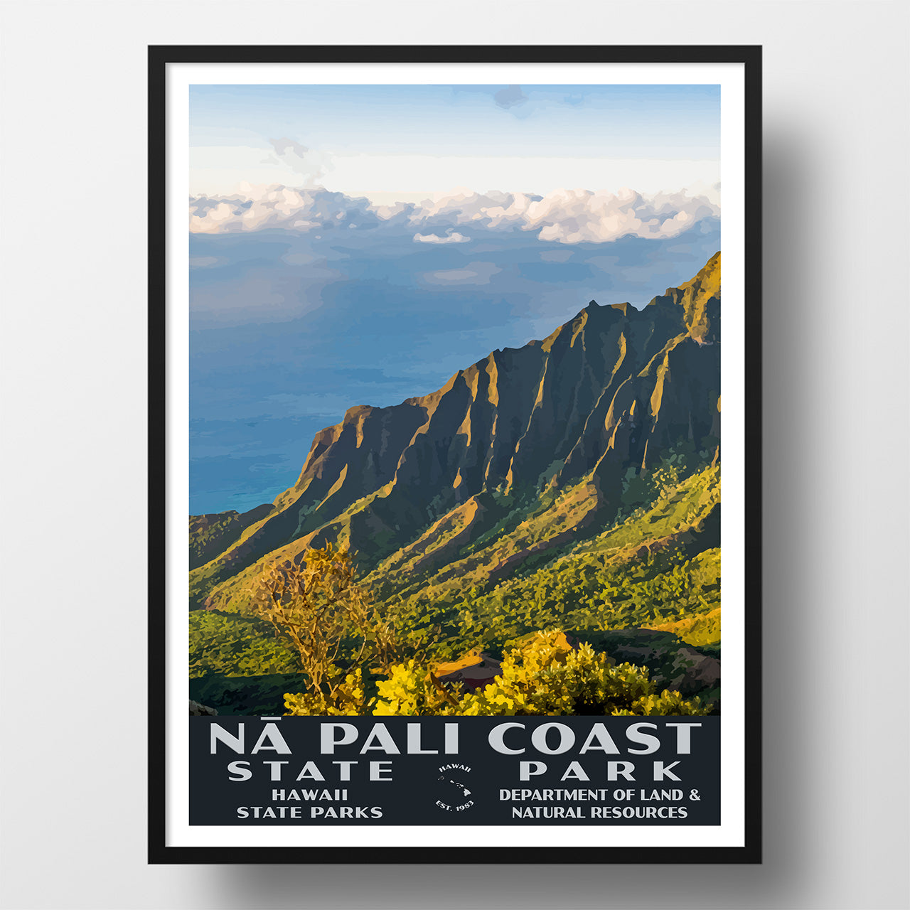 Na Pali Coast State Park Poster