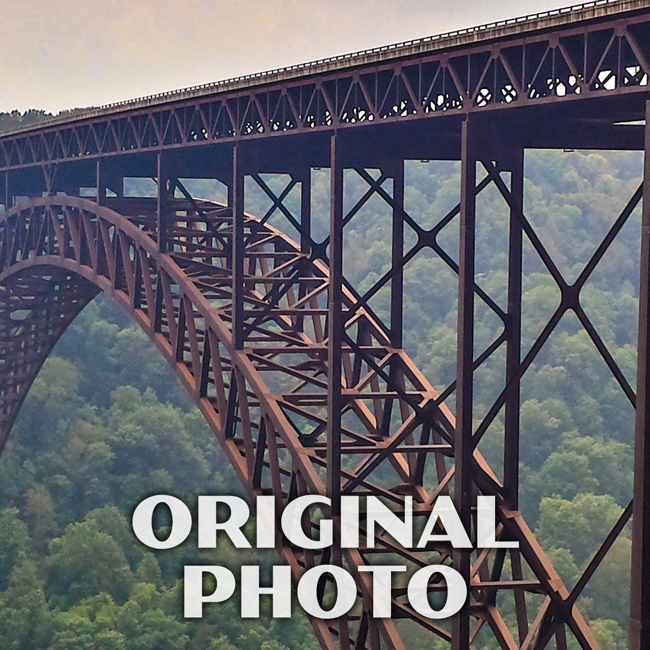 New River Gorge National Park Poster - WPA (New River Gorge Bridge)