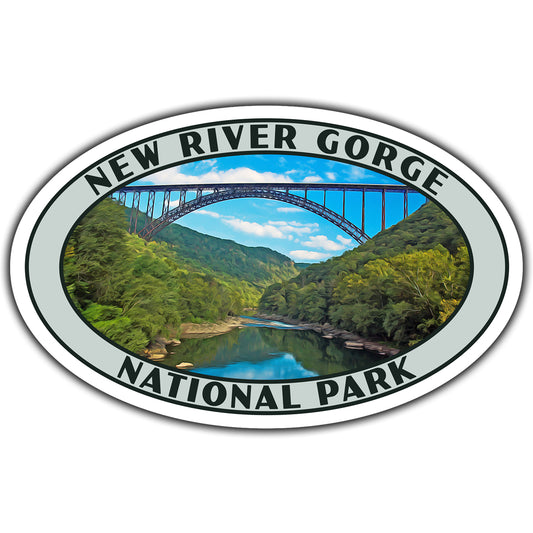 new river gorge national park sticker