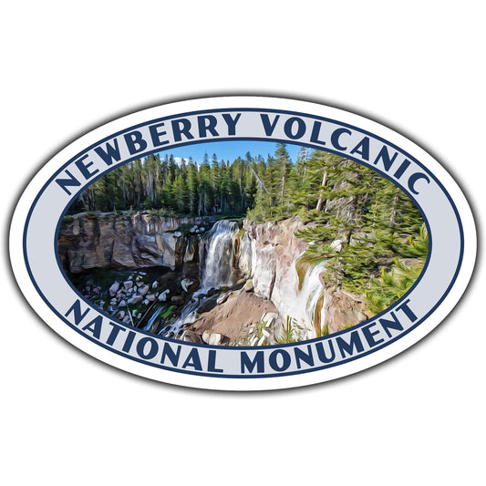 newberry national volcanic monument sticker