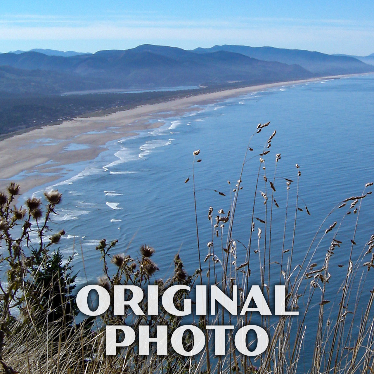 Oswald West State Park Poster-WPA (Manzanita Bay)