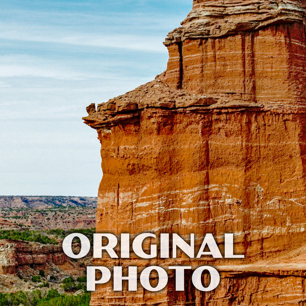 Palo Duro Canyon State Park Poster-WPA (Lighthouse)