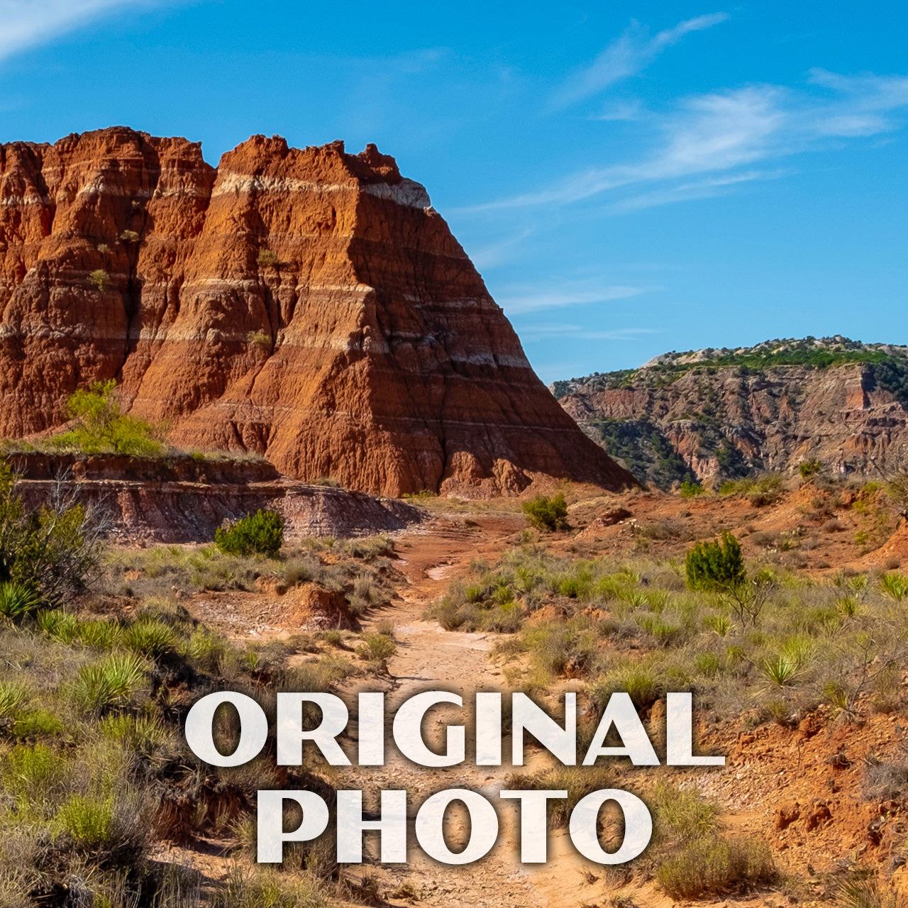 Palo Duro Canyon State Park Poster-WPA (Path)