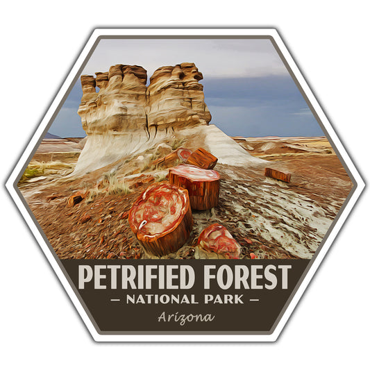 Petrified Forest national park sticker