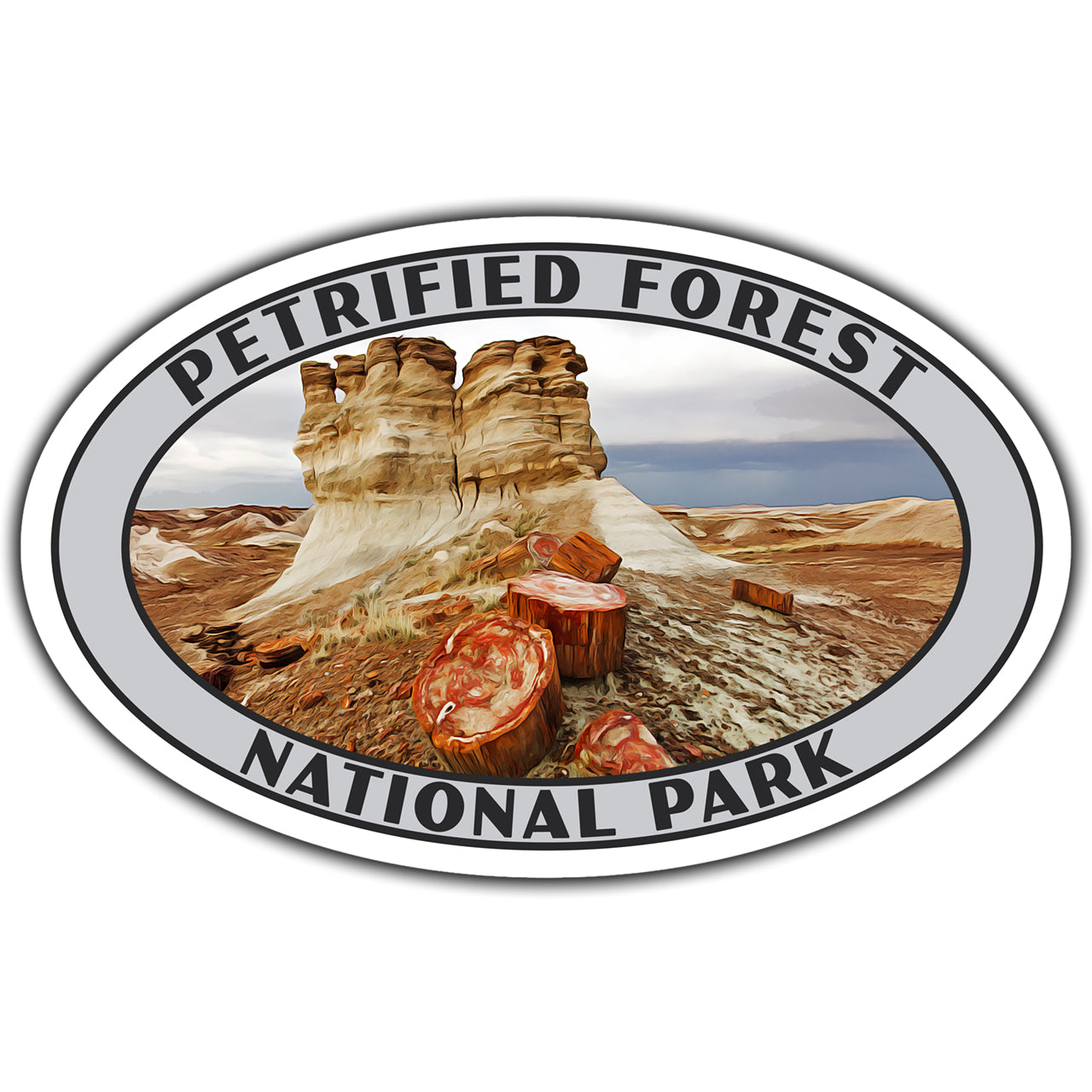 Petrified Forest national park sticker