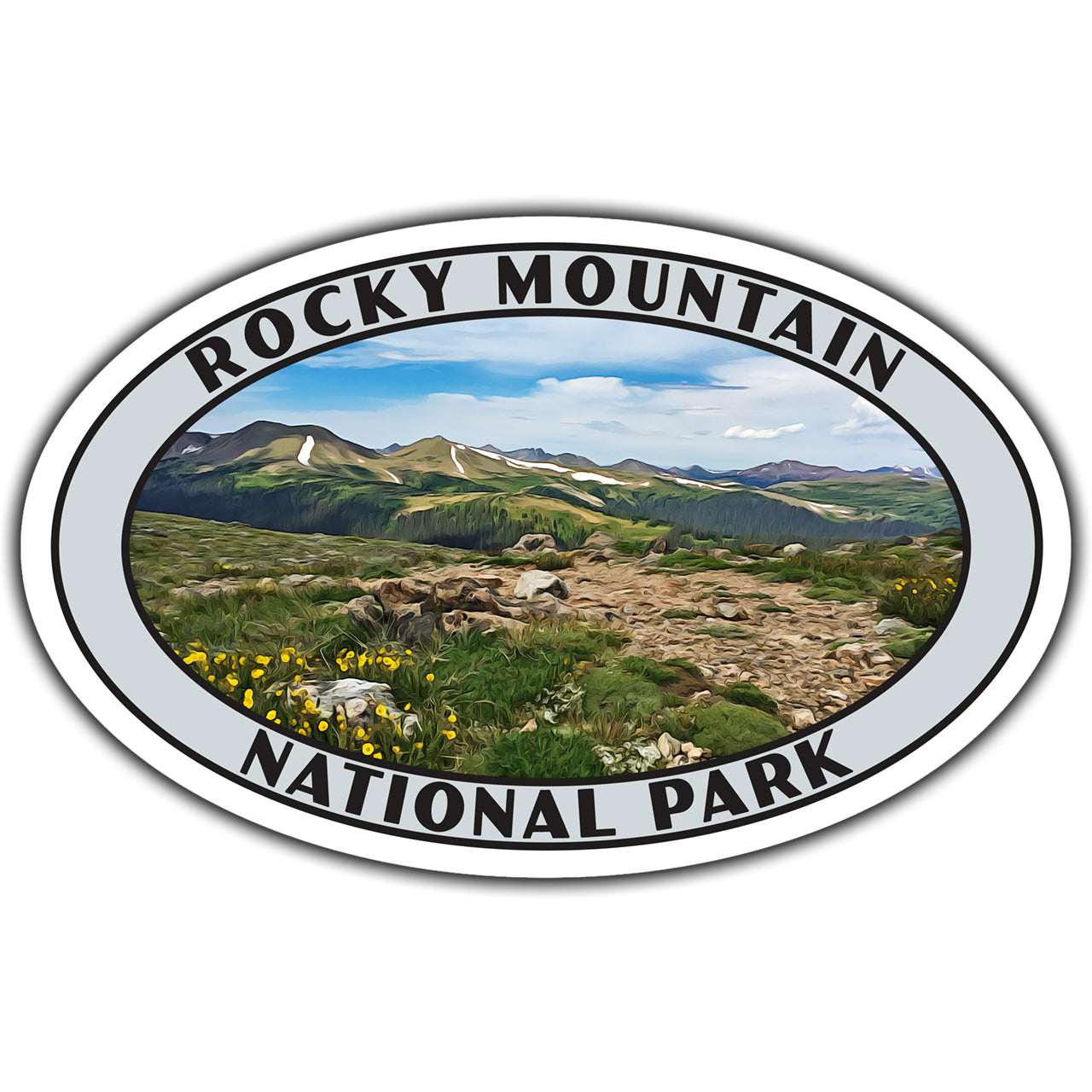 rocky mountain national park sticker