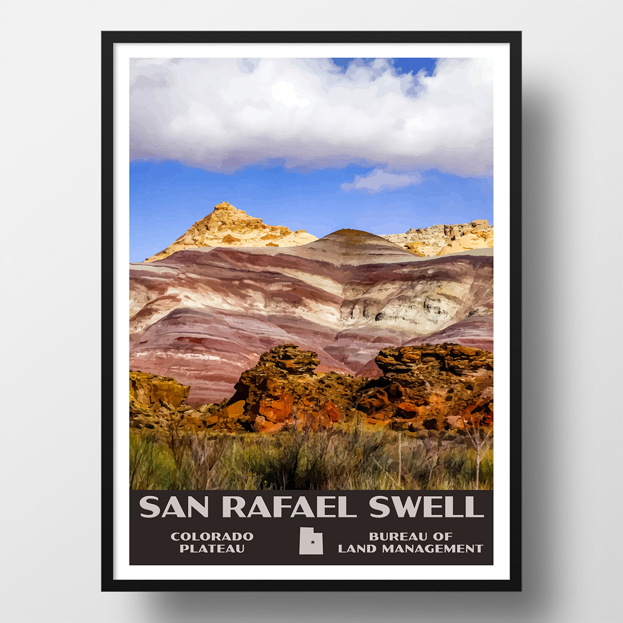 San Rafael Swell poster