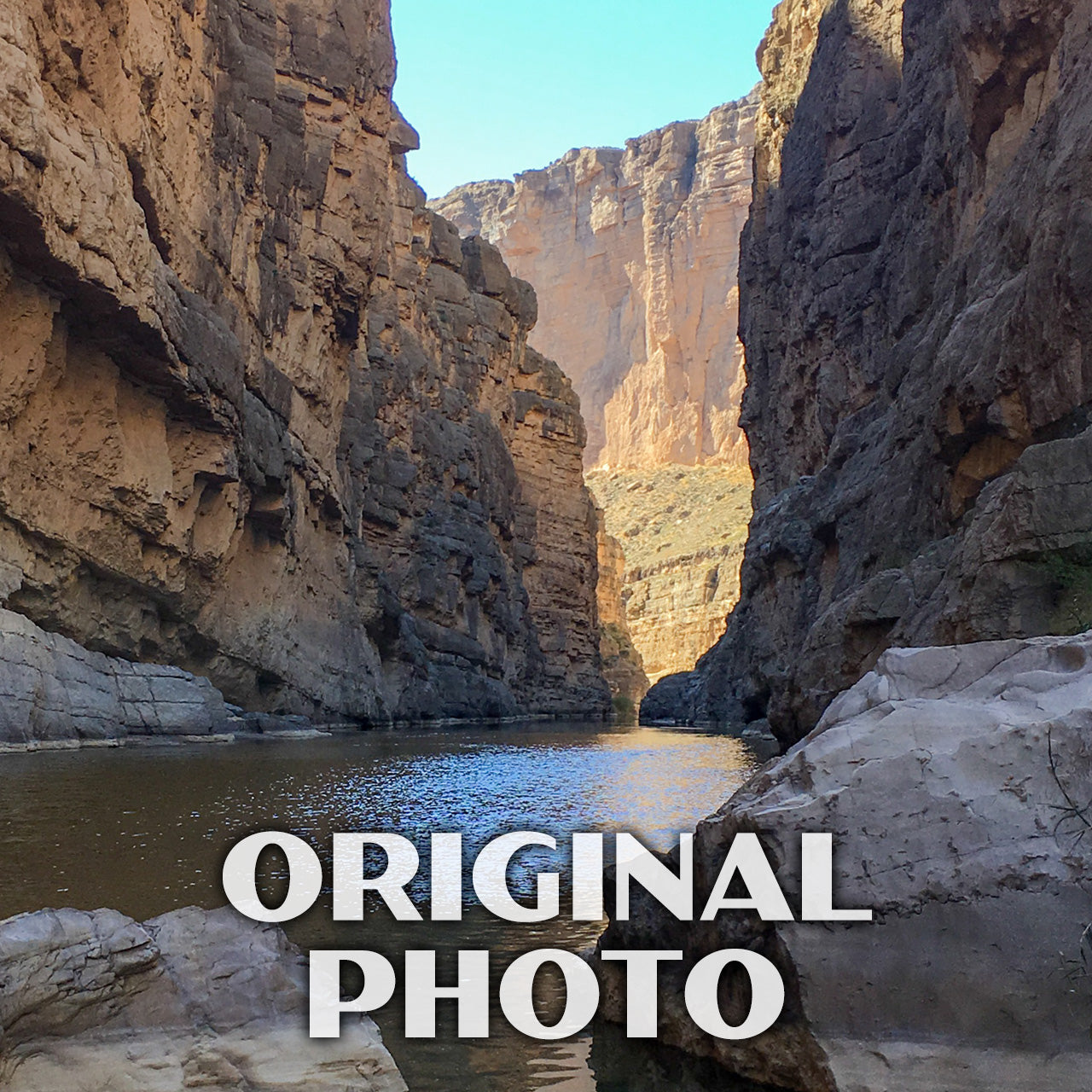 Big Bend National Park Poster-WPA (Santa Elena Canyon)