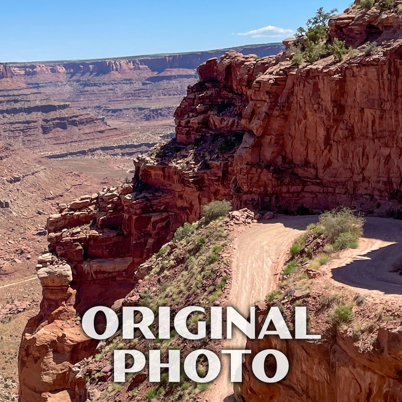 Canyonlands National Park Poster-WPA (Shafer Trail)