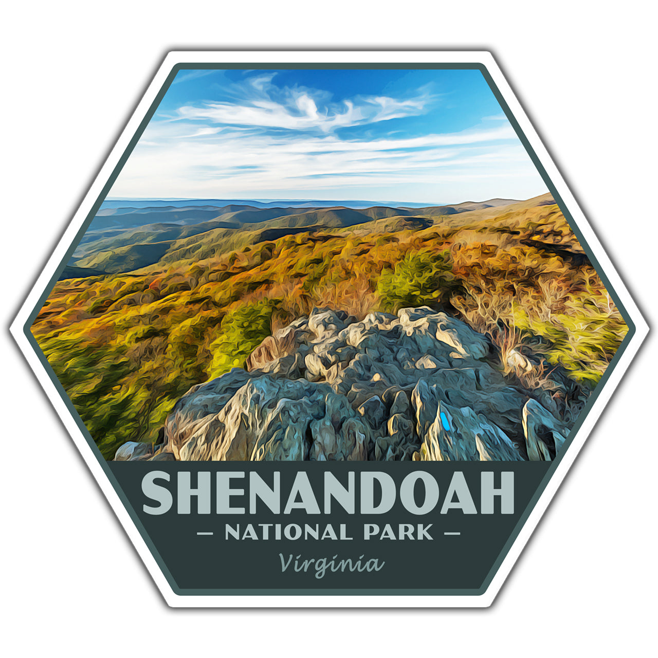 Shenandoah National Park sticker