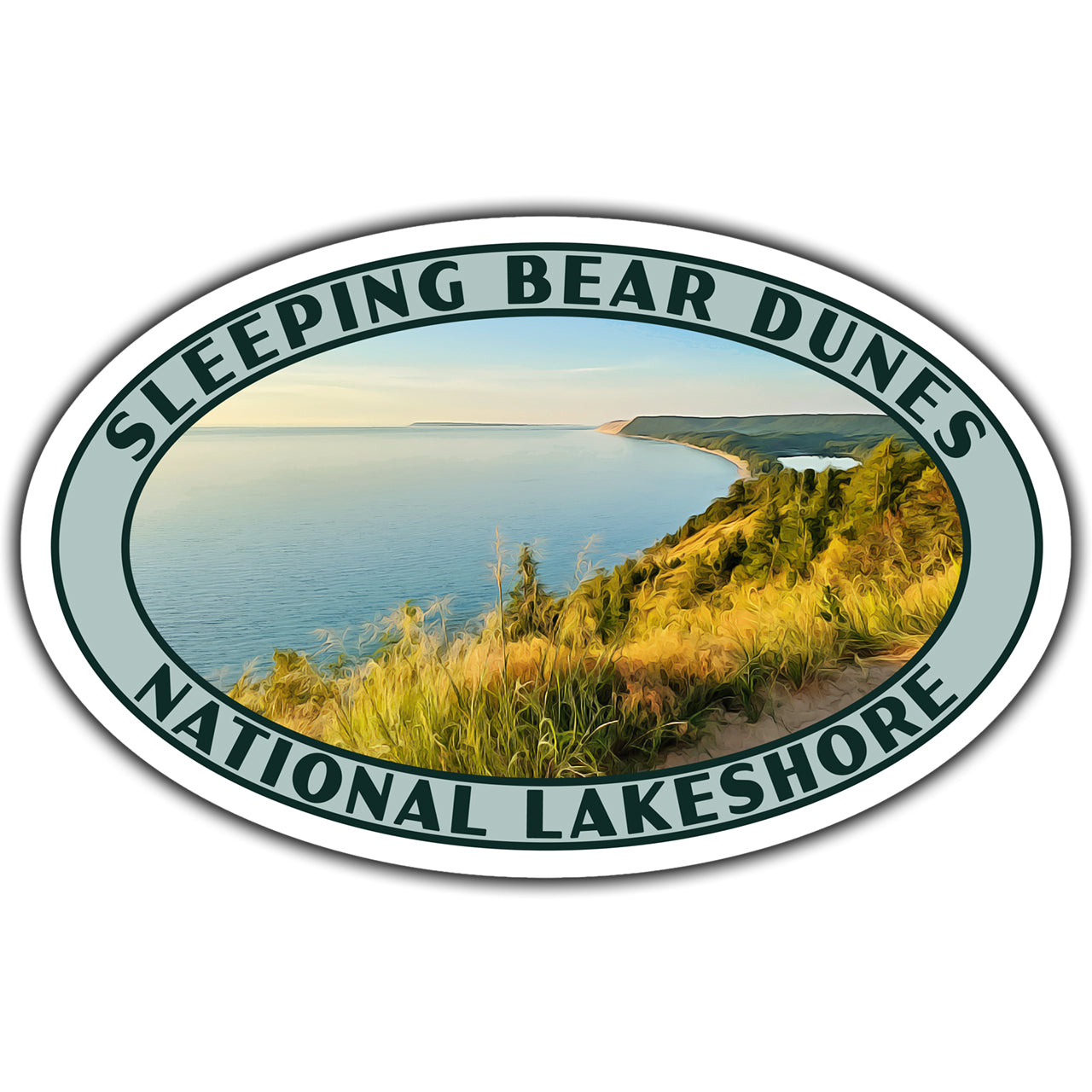 sleeping bear dunes national lakeshore sticker