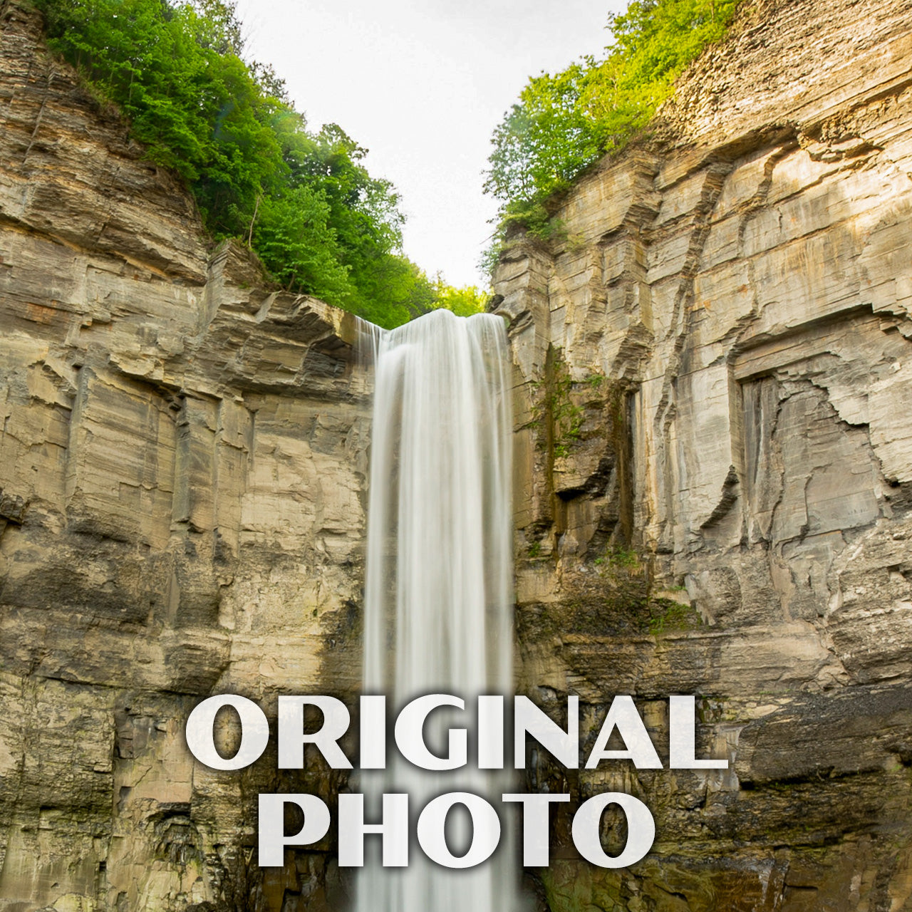 Taughannock Falls State Park Poster - WPA (Front View)