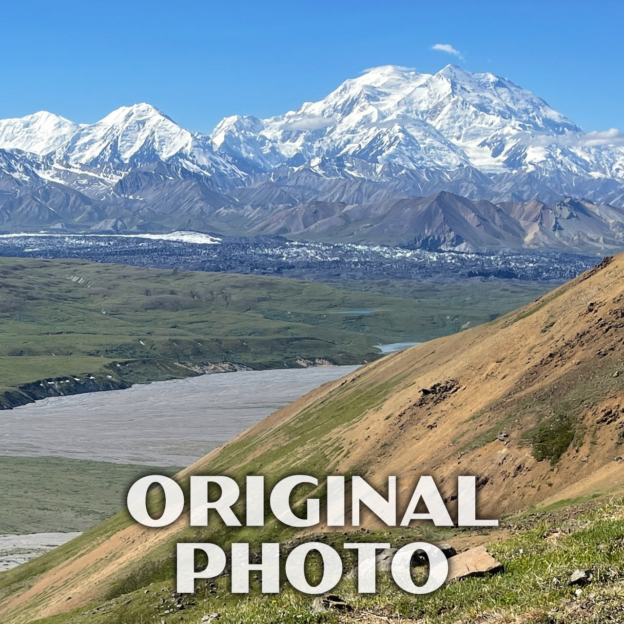 Denali National Park Poster-WPA (Thorofare Pass)