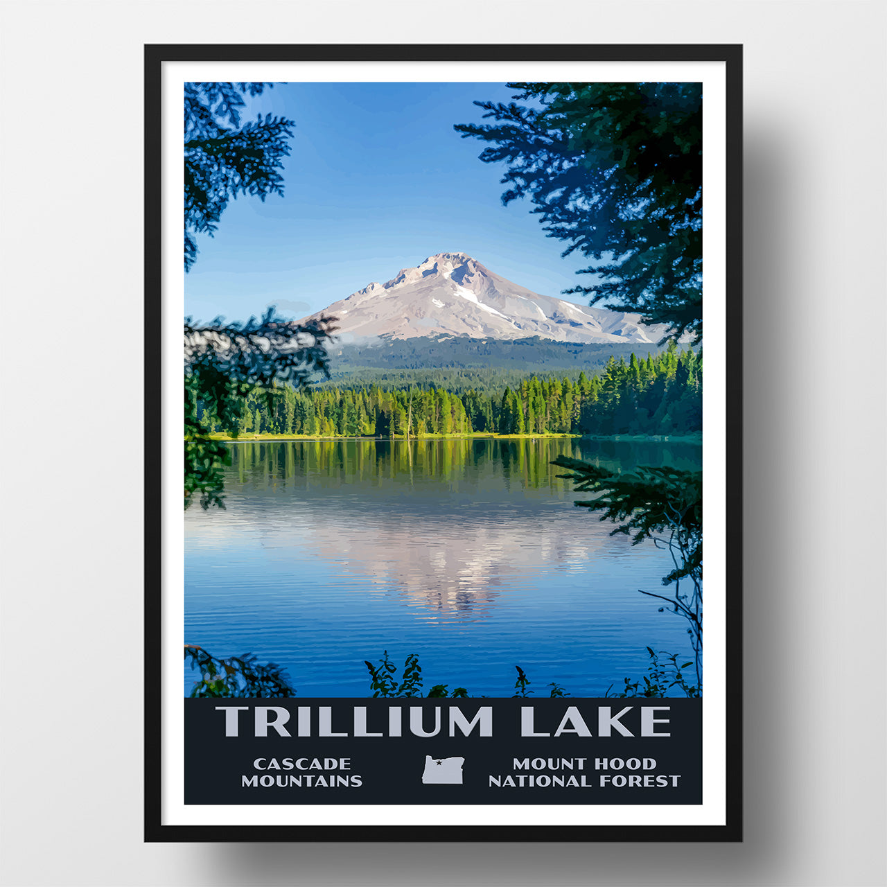 Trillium Lake Postert