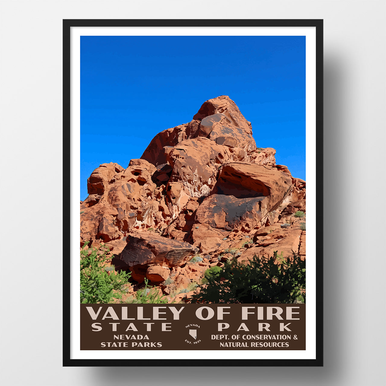 Valley of Fire State Park Poster